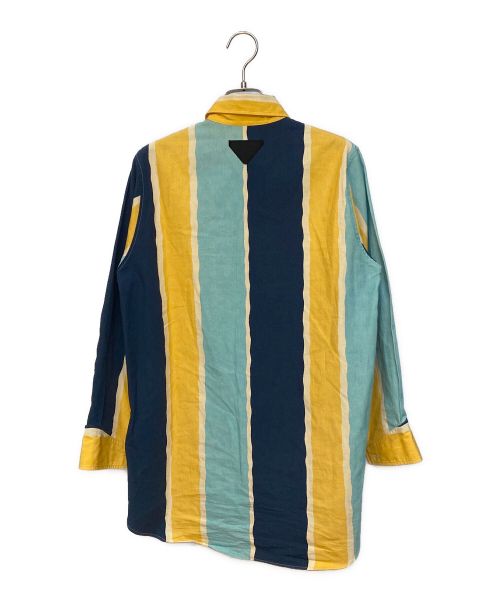 PRADA（プラダ）PRADA (プラダ) マルチカラーストライプシャツ マルチカラー サイズ:XSの古着・服飾アイテム