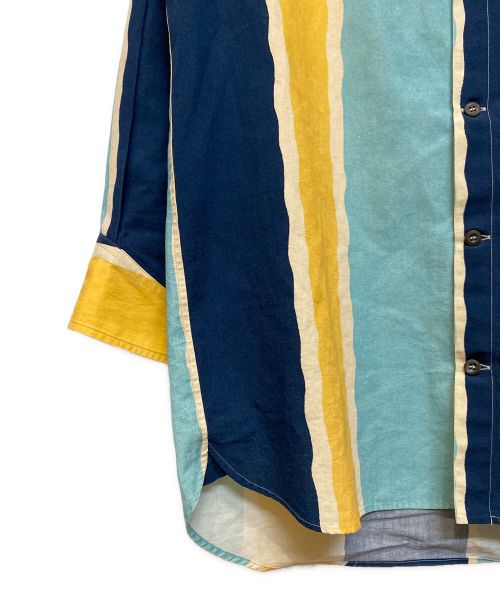 PRADA（プラダ）PRADA (プラダ) マルチカラーストライプシャツ マルチカラー サイズ:XSの古着・服飾アイテム