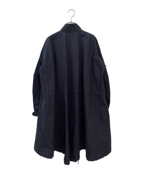 sacai（サカイ）sacai (サカイ) オーバーサイズモッズコート ブラック サイズ:2の古着・服飾アイテム