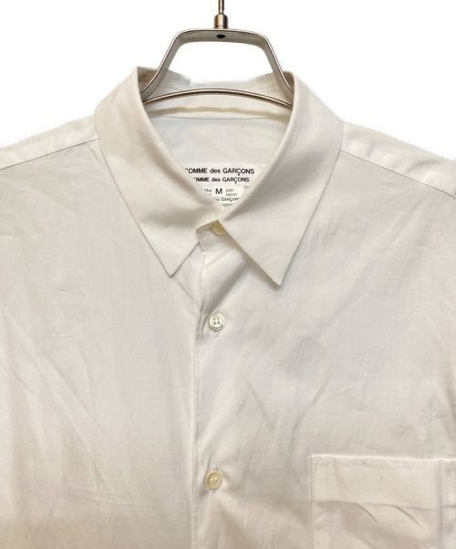 COMME des GARCONS（コムデギャルソン）COMME des GARCONS (コムデギャルソン) ティアードロングシャツワンピース ホワイト サイズ:Mの古着・服飾アイテム
