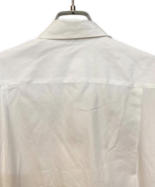 COMME des GARCONS（コムデギャルソン）COMME des GARCONS (コムデギャルソン) ティアードロングシャツワンピース ホワイト サイズ:Mの古着・服飾アイテム