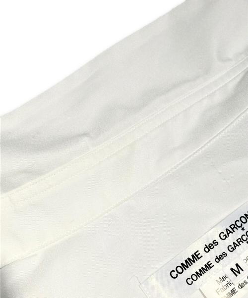 COMME des GARCONS（コムデギャルソン）COMME des GARCONS (コムデギャルソン) ティアードロングシャツワンピース ホワイト サイズ:Mの古着・服飾アイテム