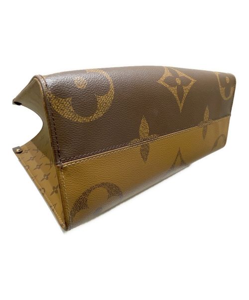 LOUIS VUITTON（ルイ ヴィトン）LOUIS VUITTON (ルイ ヴィトン) オンザゴーMM ブラック×ベージュ サイズ:MMの古着・服飾アイテム
