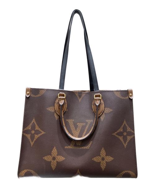LOUIS VUITTON（ルイ ヴィトン）LOUIS VUITTON (ルイ ヴィトン) オンザゴーMM ブラック×ベージュ サイズ:MMの古着・服飾アイテム