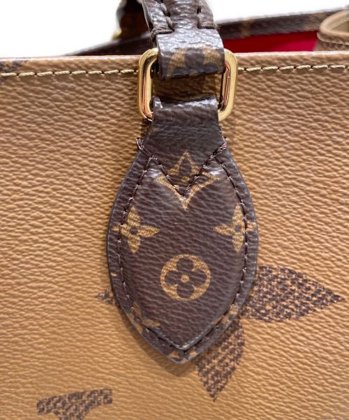 LOUIS VUITTON（ルイ ヴィトン）LOUIS VUITTON (ルイ ヴィトン) オンザゴーMM ブラック×ベージュ サイズ:MMの古着・服飾アイテム