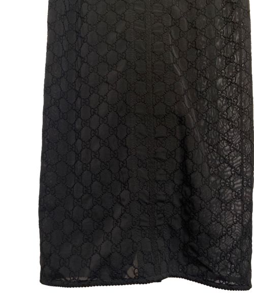 GUCCI（グッチ）GUCCI (グッチ) GGチュールスカート (GG tulle skirt) ブラック サイズ:XSの古着・服飾アイテム