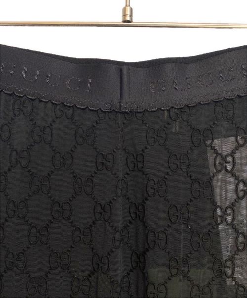 GUCCI（グッチ）GUCCI (グッチ) GGチュールスカート (GG tulle skirt) ブラック サイズ:XSの古着・服飾アイテム