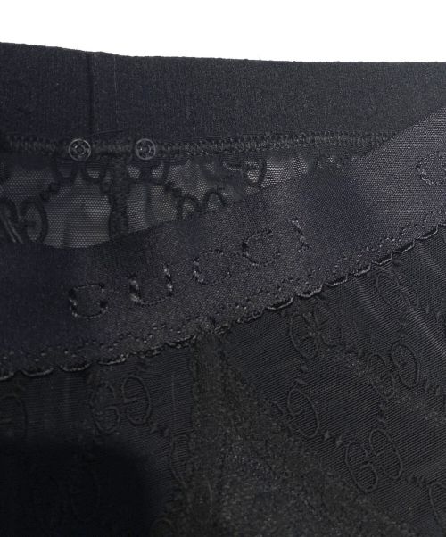 GUCCI（グッチ）GUCCI (グッチ) GGチュールスカート (GG tulle skirt) ブラック サイズ:XSの古着・服飾アイテム