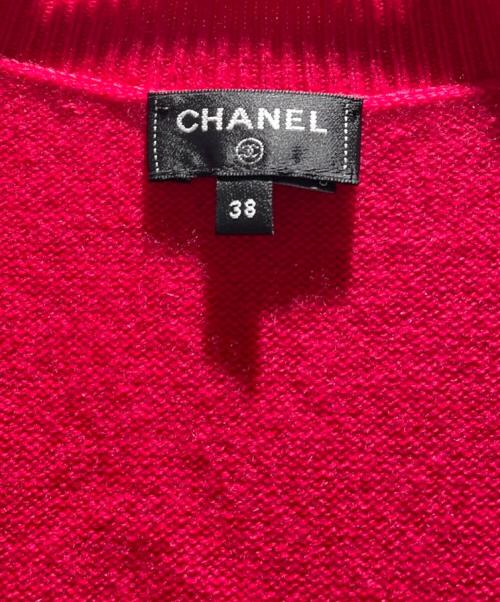 CHANEL（シャネル）CHANEL (シャネル) ココマークボタンジャンプスーツ フーシャピンク×ゴールド サイズ:38の古着・服飾アイテム
