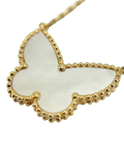 VAN CLEEF & ARPELS（ヴァンクリーフ＆アーペル）VAN CLEEF & ARPELS (ヴァンクリーフ＆アーペル) ラッキーアルハンブラ パピヨン ネックレス サイズ:ラッキーの古着・服飾アイテム