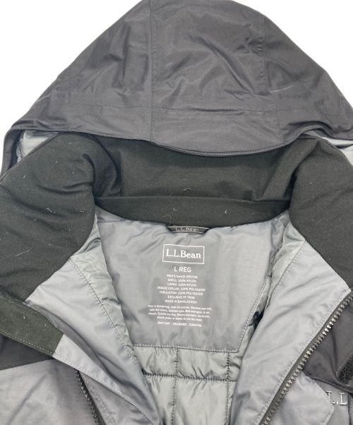 L.L.Bean（エルエルビーン）L.L.Bean (エルエルビーン) ラゲッド・リッジ・パーカ グレー×ブラック サイズ:Lの古着・服飾アイテム