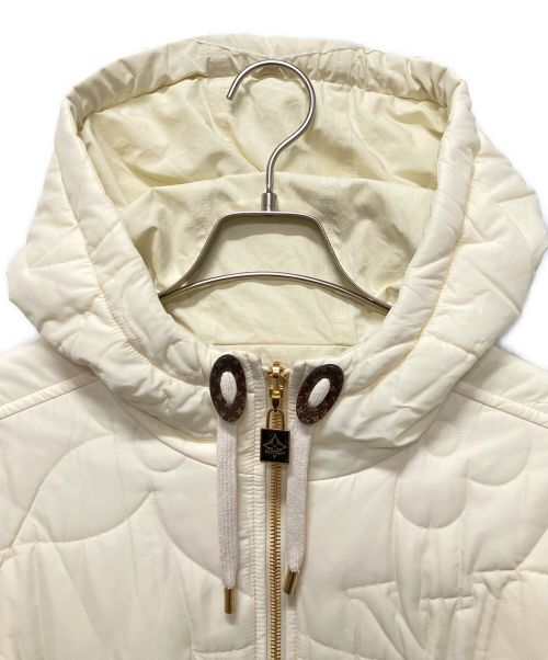 LOUIS VUITTON（ルイ ヴィトン）LOUIS VUITTON (ルイ ヴィトン) リバーシブル キルテッドモノグラムパーカ アイボリー サイズ:34の古着・服飾アイテム
