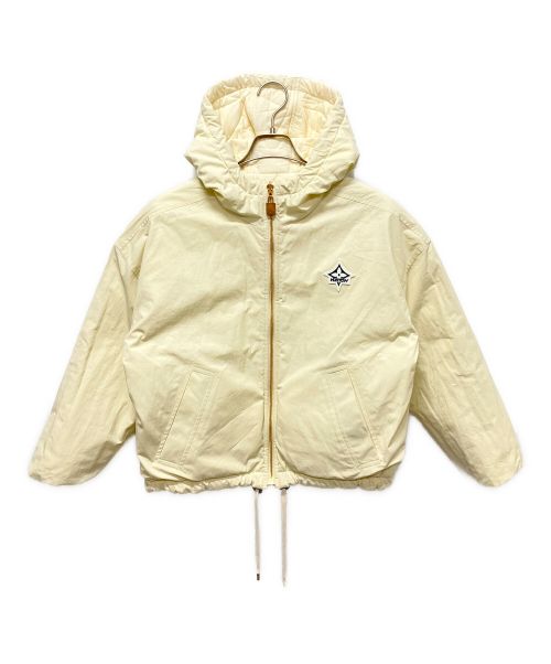 LOUIS VUITTON（ルイ ヴィトン）LOUIS VUITTON (ルイ ヴィトン) リバーシブル キルテッドモノグラムパーカ アイボリー サイズ:34の古着・服飾アイテム