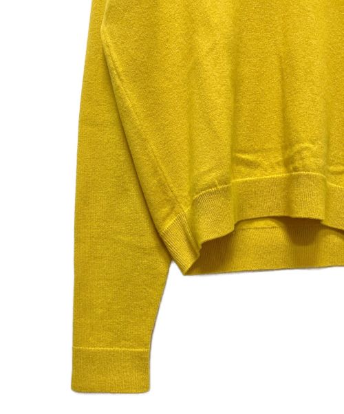GUCCI（グッチ）GUCCI (グッチ) 1921Vネックニット イエロー サイズ:Mの古着・服飾アイテム