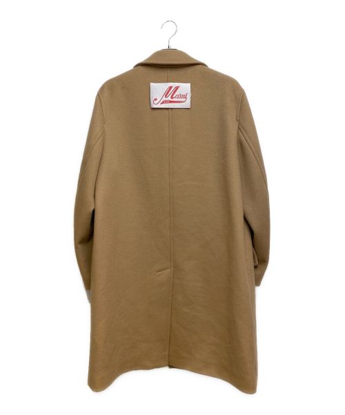 MARNI（マルニ）MARNI (マルニ) バックタグウールコート ブラウン サイズ:46の古着・服飾アイテム