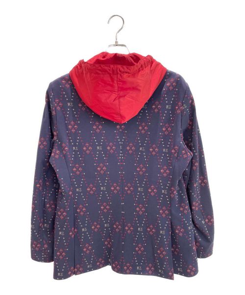 ETRO（エトロ）ETRO (エトロ) チェック柄セミトラディッショナルスーツ/Comfortetro Hooded Men's Blazer Jacket ネイビー サイズ:50の古着・服飾アイテム