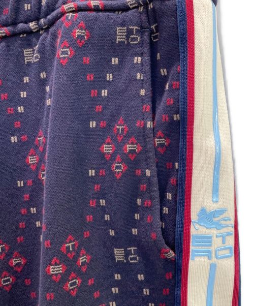 ETRO（エトロ）ETRO (エトロ) チェック柄セミトラディッショナルスーツ/Comfortetro Hooded Men's Blazer Jacket ネイビー サイズ:50の古着・服飾アイテム