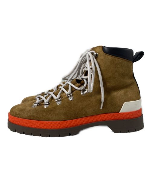 HERMES（エルメス）HERMES (エルメス) デニヴレ アンクルブーツ ブラウン サイズ:41 1/2の古着・服飾アイテム