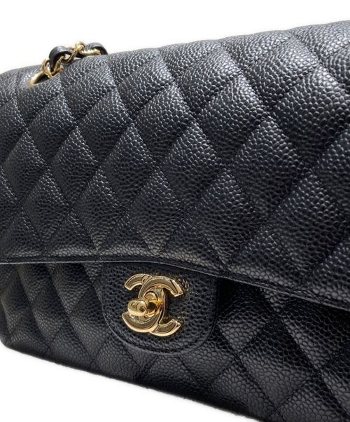 CHANEL（シャネル）CHANEL (シャネル) マトラッセ25 ブラック×ゴールド サイズ:25の古着・服飾アイテム
