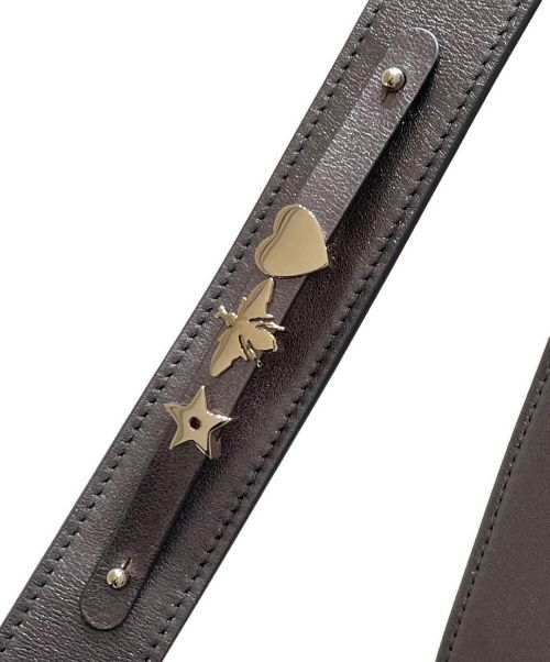 Christian Dior（クリスチャン ディオール）Christian Dior (クリスチャン ディオール) レディディオール ミディアム シルバー×ゴールド金具 サイズ:ミディアムの古着・服飾アイテム