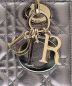 中古・古着 Christian Dior (クリスチャン ディオール) レディディオール ミディアム シルバー×ゴールド金具 サイズ:ミディアム：398000円