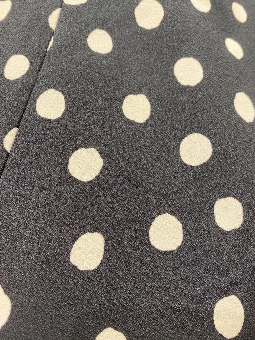 Saint Laurent Paris（サンローランパリ）Saint Laurent Paris (サンローランパリ) ドットワンピース ブラック サイズ:34の古着・服飾アイテム