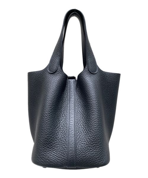 HERMES（エルメス）HERMES (エルメス) ピコタンロック PM モノクローム ブラック サイズ:PMの古着・服飾アイテム