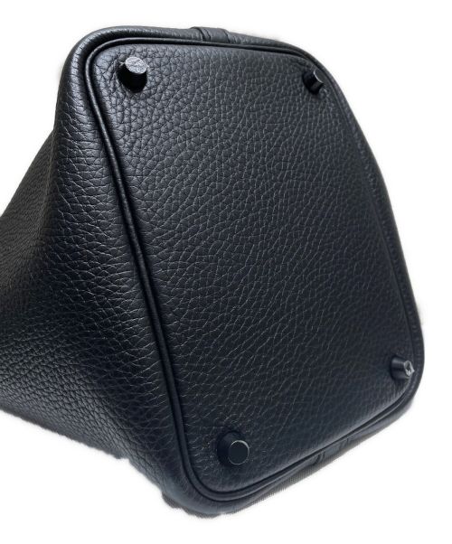 HERMES（エルメス）HERMES (エルメス) ピコタンロック PM モノクローム ブラック サイズ:PMの古着・服飾アイテム