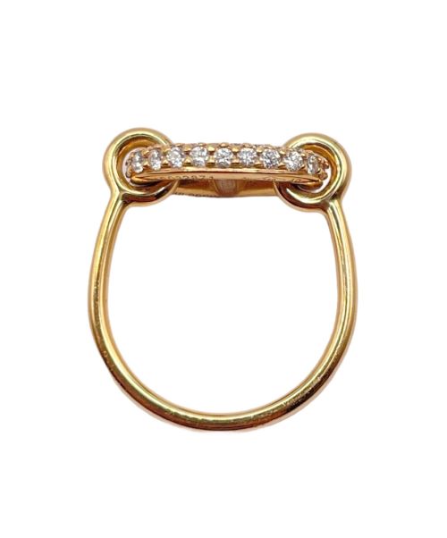 HERMES（エルメス）HERMES (エルメス) ファランドールダイヤリング サイズ:49/9号の古着・服飾アイテム