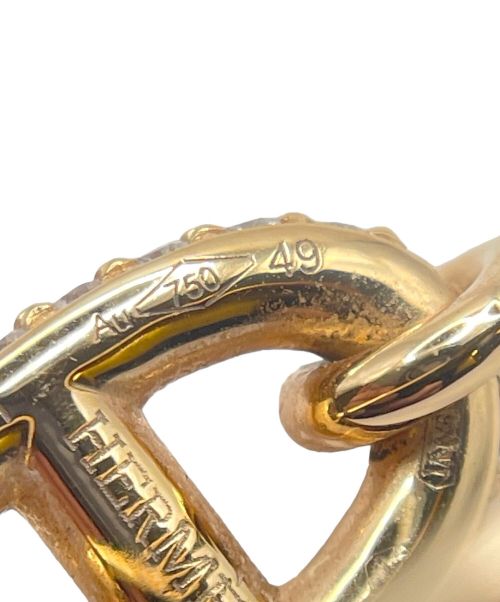 HERMES（エルメス）HERMES (エルメス) ファランドールダイヤリング サイズ:49/9号の古着・服飾アイテム