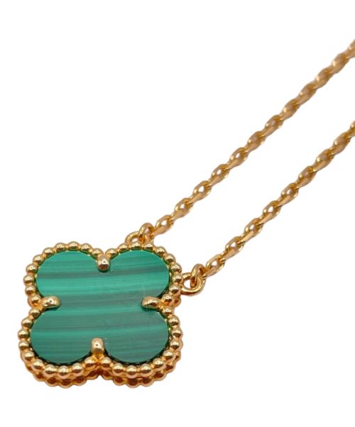 VAN CLEEF & ARPELS（ヴァンクリーフ＆アーペル）VAN CLEEF & ARPELS (ヴァンクリーフ＆アーペル) ヴィンテージアルハンブラネックレス マラカイト サイズ:ヴィンテージの古着・服飾アイテム