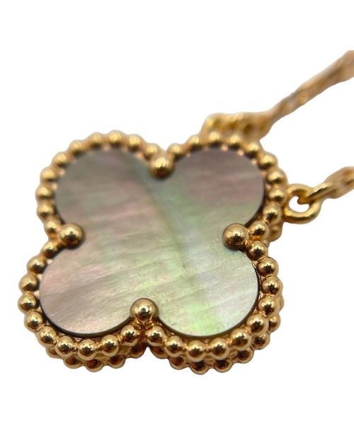 VAN CLEEF & ARPELS（ヴァンクリーフ＆アーペル）VAN CLEEF & ARPELS (ヴァンクリーフ＆アーペル) ヴィンテージアルハンブネックレス グレーマザーオブパール サイズ:ヴィンテージの古着・服飾アイテム