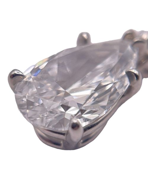 HARRY WINSTON（ハリーウィンストン）HARRY WINSTON (ハリーウィンストン) ぺア シェイプ ソリティア ペンダント ネックレス サイズ:-の古着・服飾アイテム