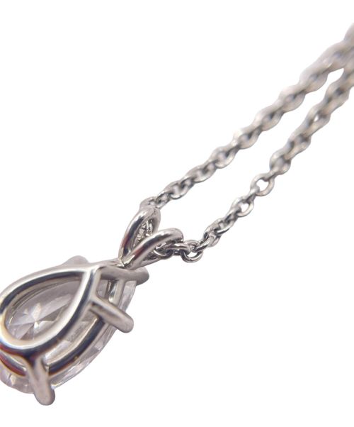 HARRY WINSTON（ハリーウィンストン）HARRY WINSTON (ハリーウィンストン) ぺア シェイプ ソリティア ペンダント ネックレス サイズ:-の古着・服飾アイテム