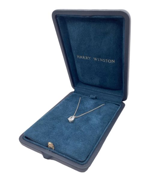 HARRY WINSTON（ハリーウィンストン）HARRY WINSTON (ハリーウィンストン) ぺア シェイプ ソリティア ペンダント ネックレス サイズ:-の古着・服飾アイテム