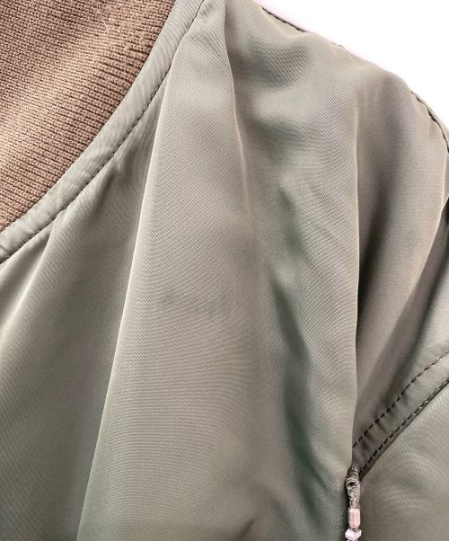 sacai（サカイ）sacai (サカイ) ドローコードブルゾン カーキ サイズ:3の古着・服飾アイテム