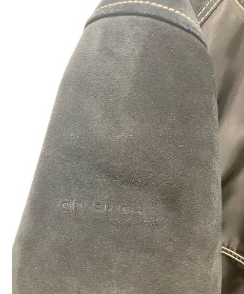 GIVENCHY（ジバンシィ）GIVENCHY (ジバンシィ) オーバーサイズ バーシティブルゾン ブラック×ホワイト サイズ:34の古着・服飾アイテム