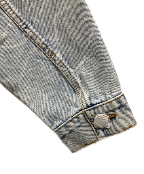 ALEXANDER WANG（アレキサンダー・ワン）ALEXANDER WANG (アレキサンダーワン) BOY Oversized Denim JACKET スカイブルー サイズ:XSの古着・服飾アイテム