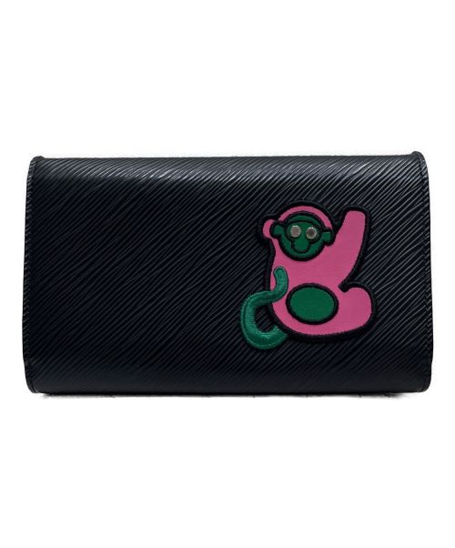 LOUIS VUITTON（ルイ ヴィトン）LOUIS VUITTON (ルイ ヴィトン) ポルトフォイユ・ツイスト ブラック サイズ:-の古着・服飾アイテム