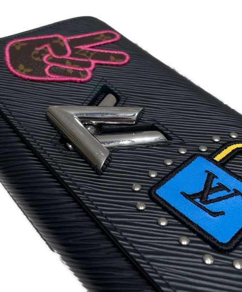LOUIS VUITTON（ルイ ヴィトン）LOUIS VUITTON (ルイ ヴィトン) ポルトフォイユ・ツイスト ブラック サイズ:-の古着・服飾アイテム