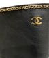 中古・古着 CHANEL (シャネル) ココマーク チェーンレザー ロングブーツ ブラック サイズ:35：70000円