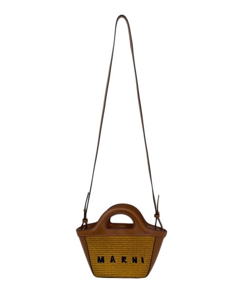 MARNI（マルニ）MARNI (マルニ) TROPICALIA BAG MICRO ブラウン サイズ:MICRO 未使用品の古着・服飾アイテム