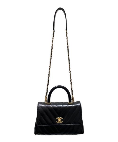 CHANEL（シャネル）CHANEL (シャネル) トップハンドルショルダーバッグ G金具 サイズ:-の古着・服飾アイテム