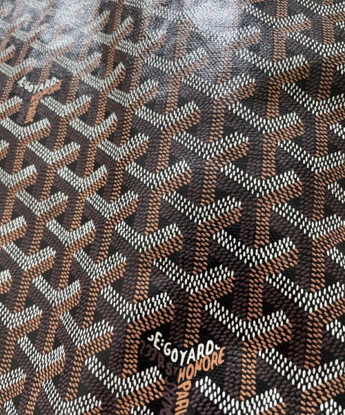 GOYARD（ゴヤール）GOYARD (ゴヤール) サンルイ GM/トートバッグ ブラウン×ブラック サイズ:GMの古着・服飾アイテム