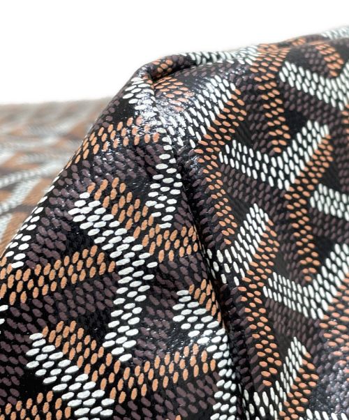 GOYARD（ゴヤール）GOYARD (ゴヤール) サンルイ GM/トートバッグ ブラウン×ブラック サイズ:GMの古着・服飾アイテム