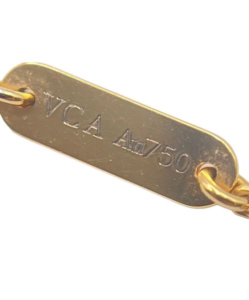 VAN CLEEF & ARPELS（ヴァンクリーフ＆アーペル）VAN CLEEF & ARPELS (ヴァンクリーフ＆アーペル) ヴィンテージアルハンブラネックレス マザーオブパール 1Pダイヤ サイズ:ヴィンテージの古着・服飾アイテム