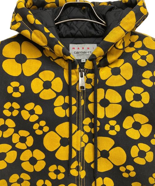 CarHartt（カーハート）CarHartt (カーハート) MARNI (マルニ) フローラル フーデッド ジャケット サイズ:Mの古着・服飾アイテム