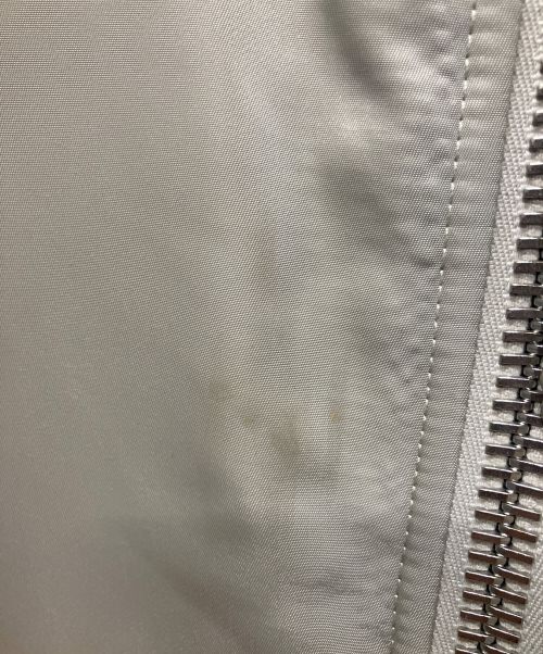 CELINE（セリーヌ）CELINE (セリーヌ) ナイロン ツイル ボンバージャケット ライトグレー サイズ:50の古着・服飾アイテム