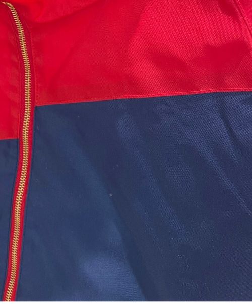 GUCCI（グッチ）GUCCI (グッチ) ロゴジップアップブルゾン レッド サイズ:SIZE50の古着・服飾アイテム