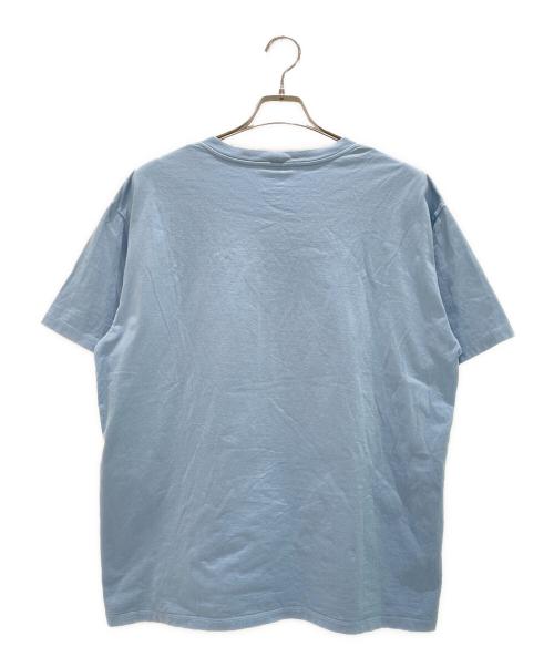 CELINE（セリーヌ）CELINE (セリーヌ) CELINE ロゴ カットソー スカイブルー サイズ:Lの古着・服飾アイテム